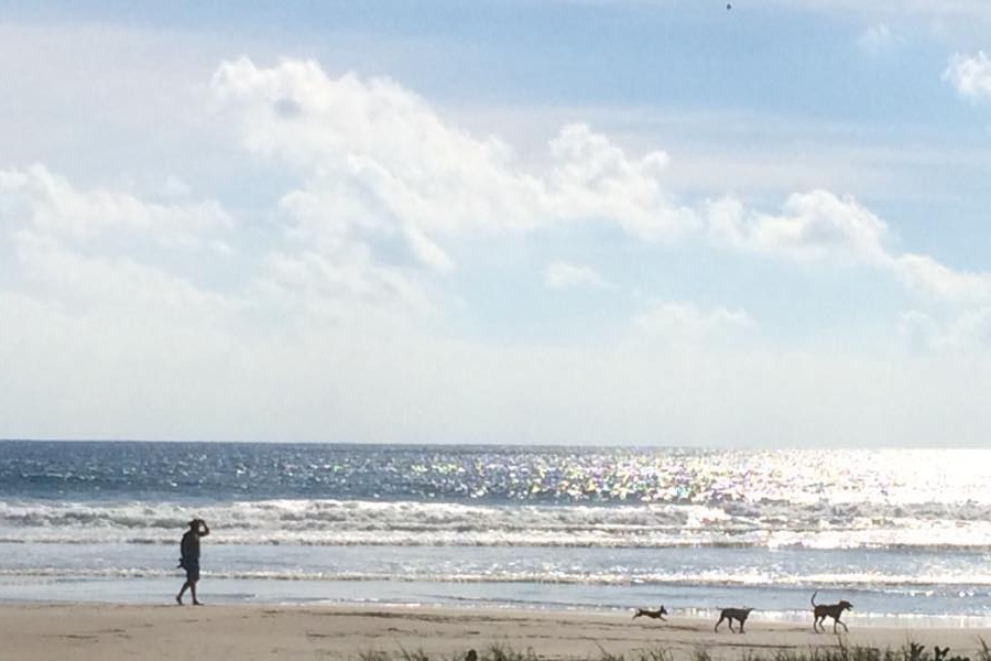 playa solitaria